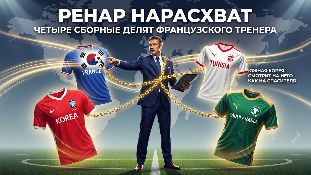 Ренар нарасхват. Четыре сборные делят французского тренера